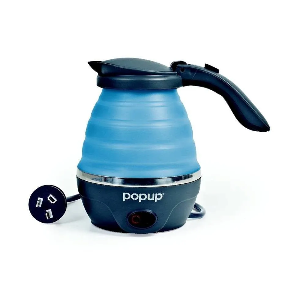 POPUP 240V KETTLE 800ML BLUE