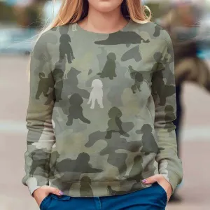 Portuguese Water Dog - Camo - Premium Sweatshirt