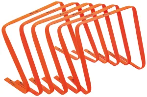 Precision Flat 15 inchHurdles Set (Set of 6) -DS