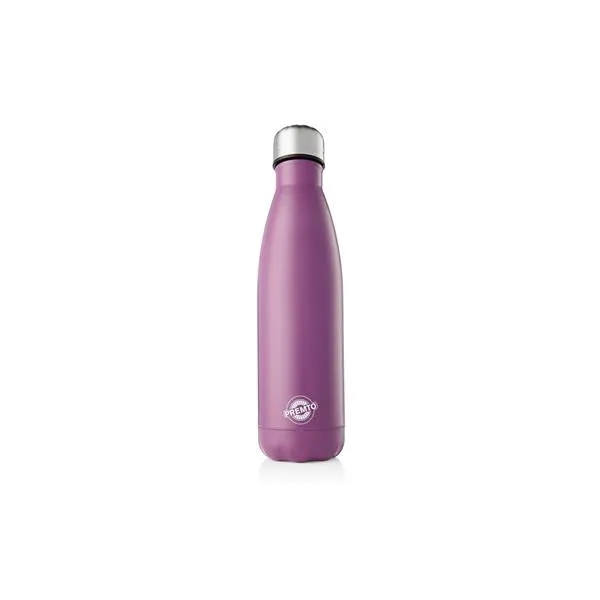 Premto 500ml Stainless Steel Water Bottle - Grape Juice