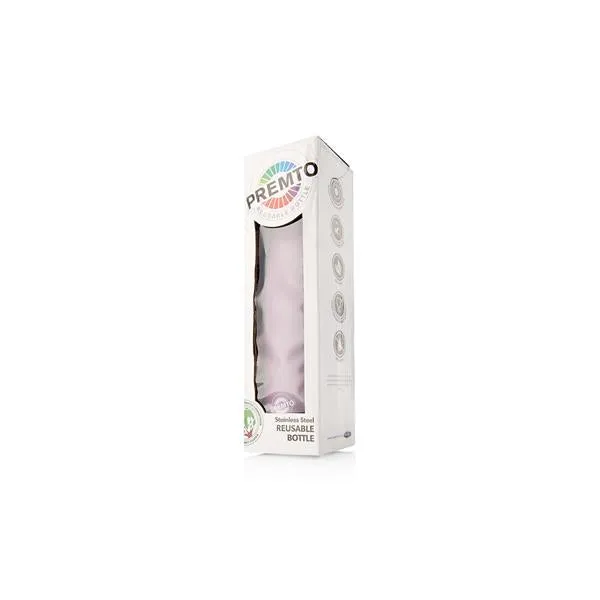 Premto 500ml Stainless Steel Water Bottle - Grape Juice
