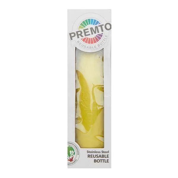 Premto 500ml Stainless Steel Water Bottle - Sunshine