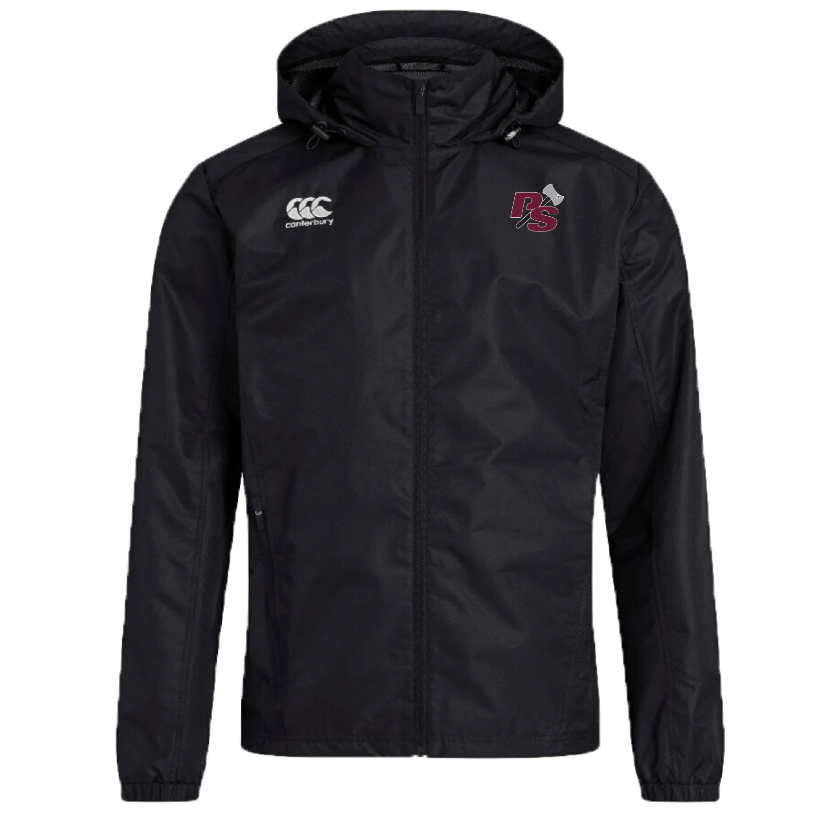 Puget Sound Rugby Club Vaposhield Full Zip Rain Jacket by Canterbury