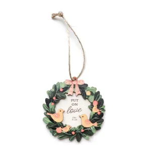 Put on Love {Christmas Tree Baubles}