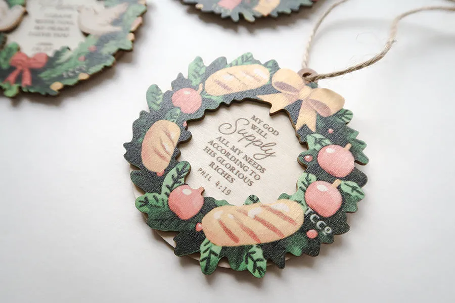 Put on Love {Christmas Tree Baubles}