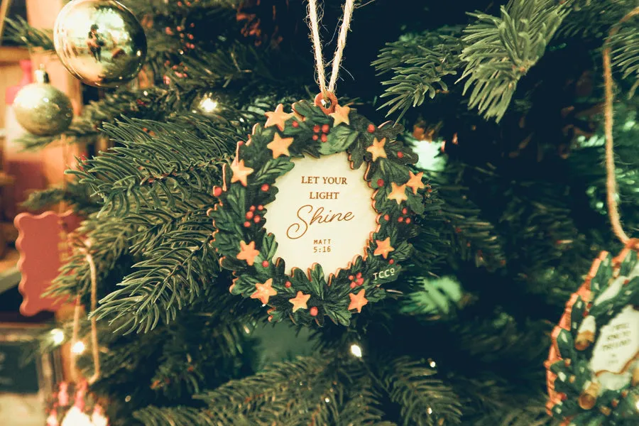 Put on Love {Christmas Tree Baubles}