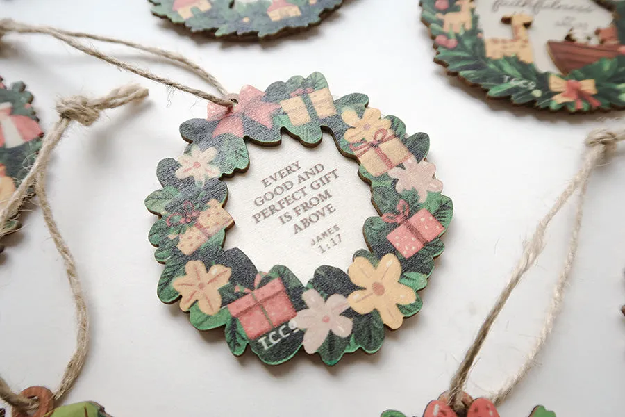 Put on Love {Christmas Tree Baubles}