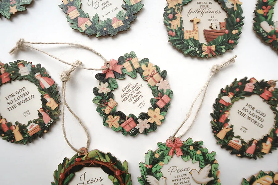 Put on Love {Christmas Tree Baubles}