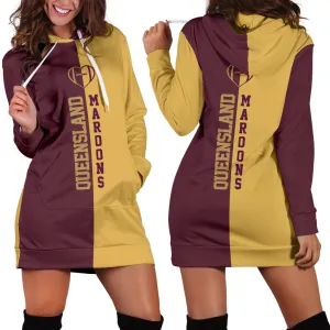 Queensland Maroons - Hoodie Dress