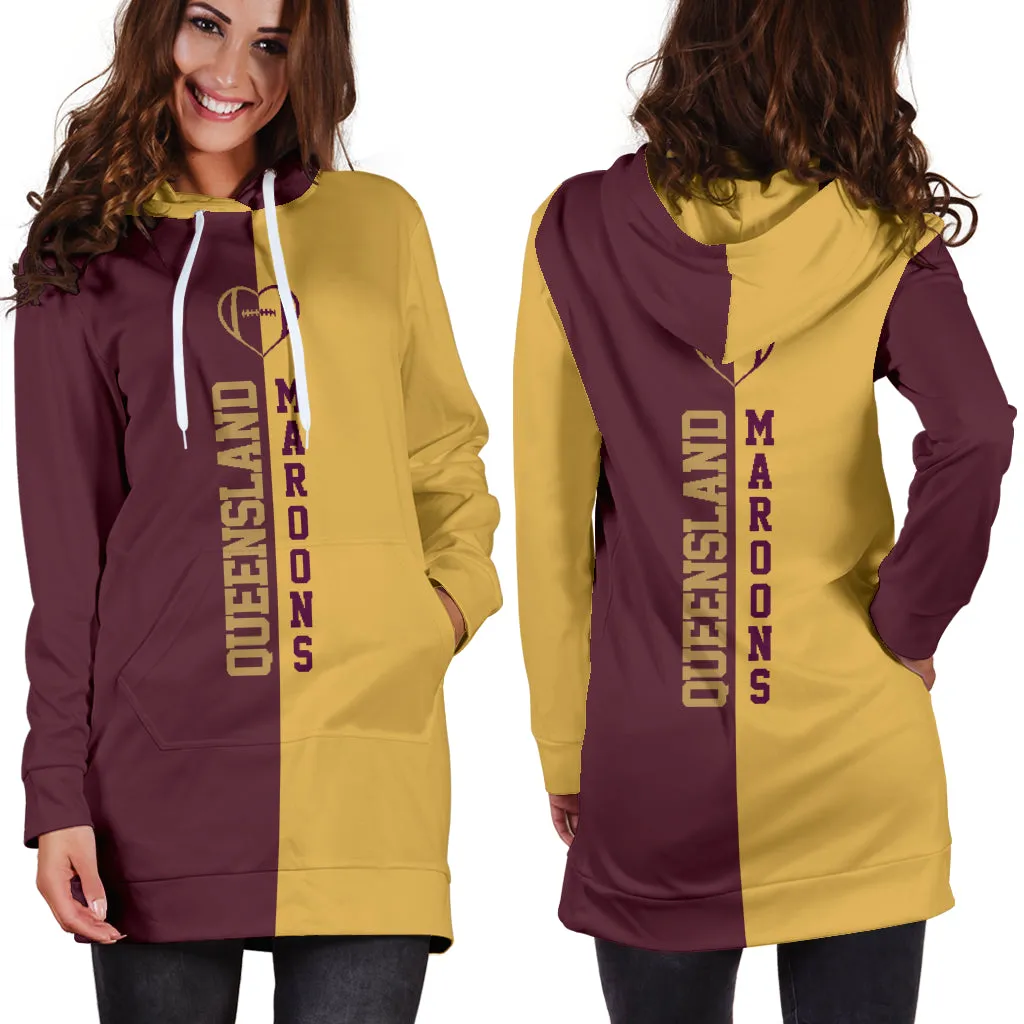 Queensland Maroons - Hoodie Dress