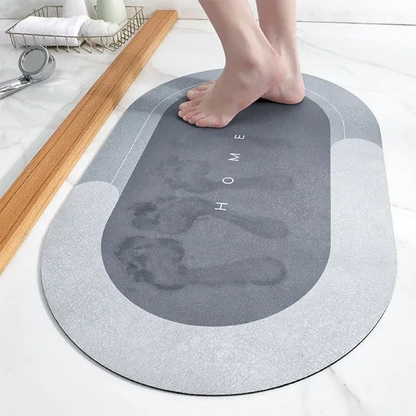 Quick Dry Absorbent Nonslip Bathroom Mat