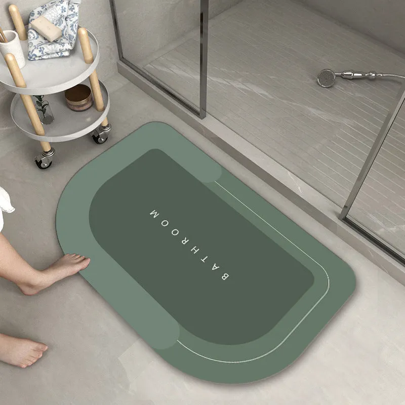 Quick Dry Absorbent Nonslip Bathroom Mat