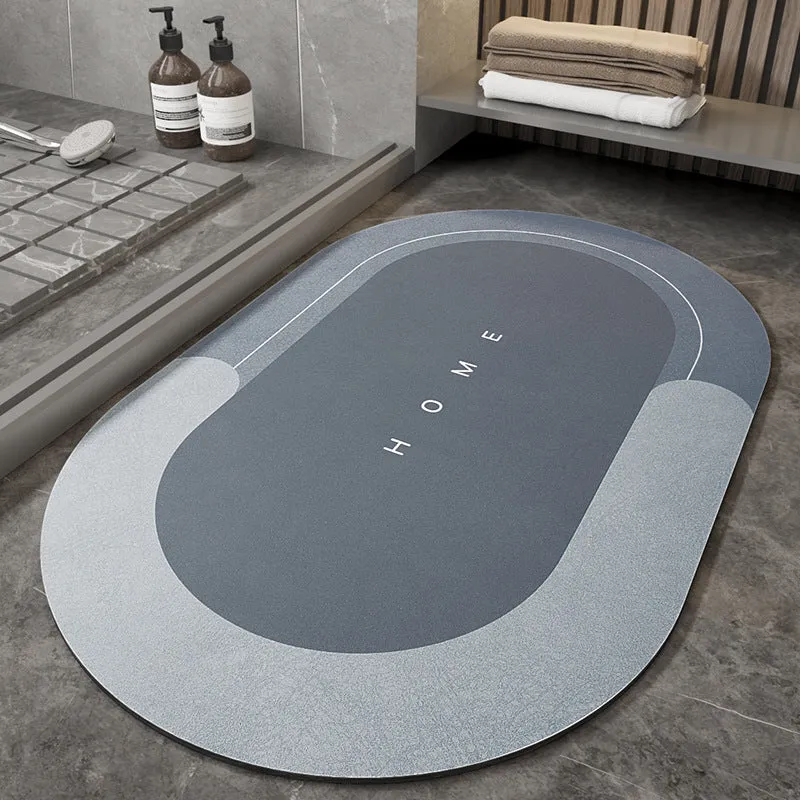 Quick Dry Absorbent Nonslip Bathroom Mat
