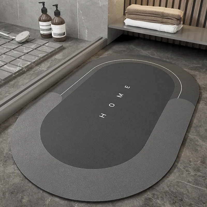 Quick Dry Absorbent Nonslip Bathroom Mat