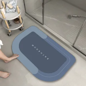 Quick Dry Absorbent Nonslip Bathroom Mat
