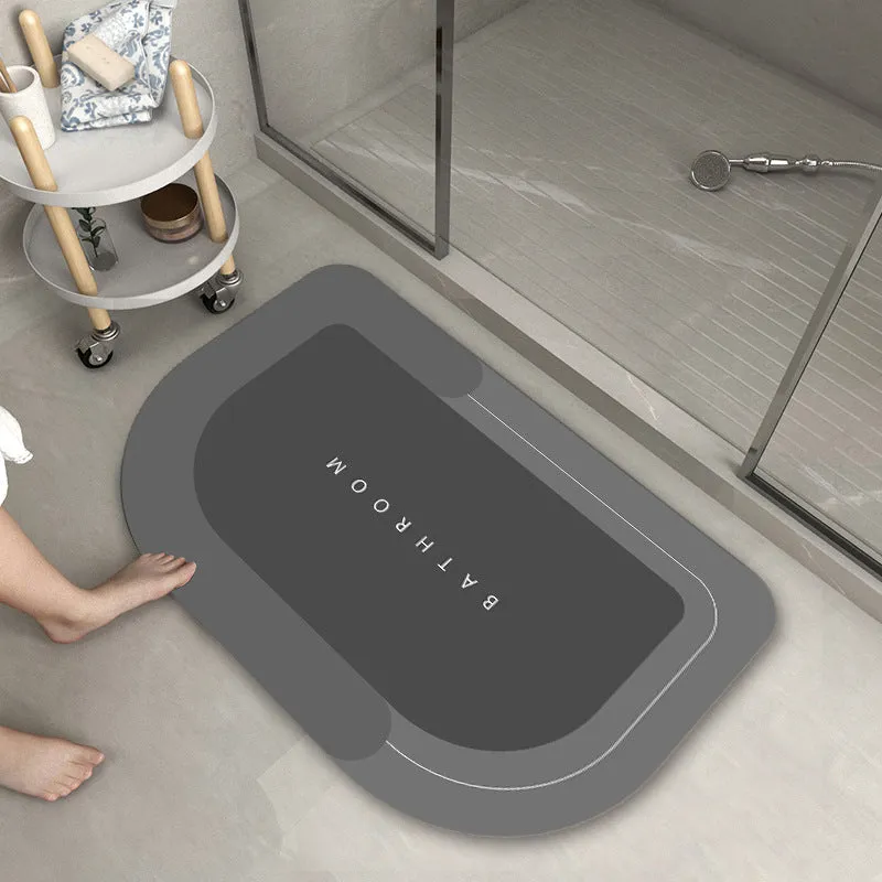 Quick Dry Absorbent Nonslip Bathroom Mat
