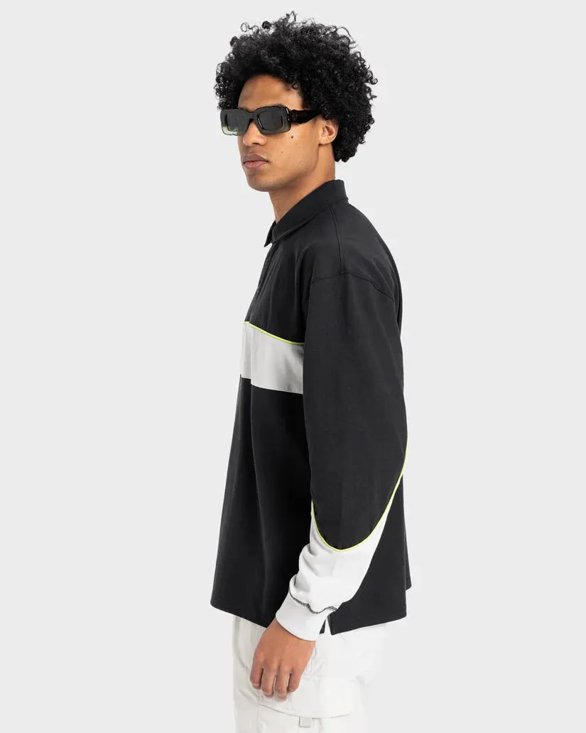 Quiksilver Mercury Rugby - Black