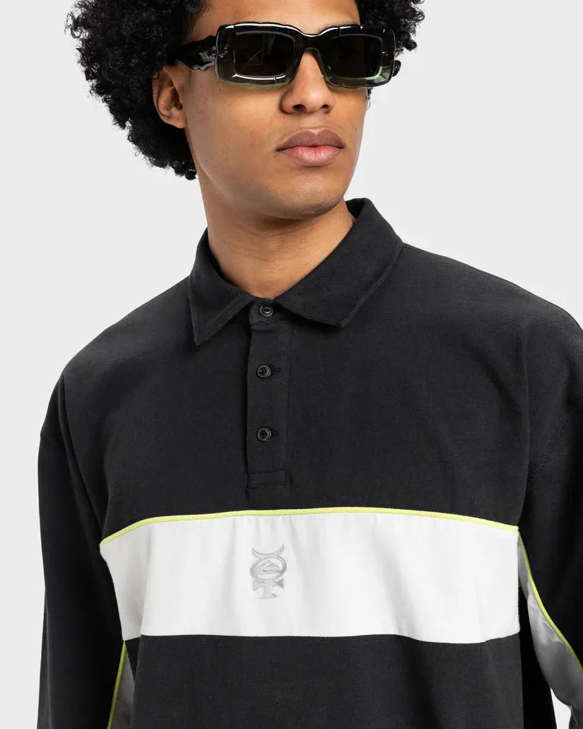 Quiksilver Mercury Rugby - Black