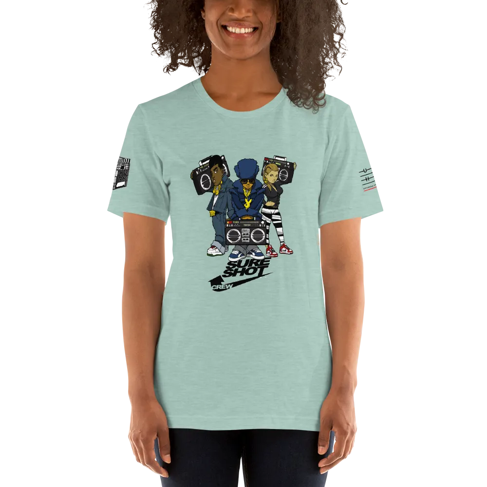 "Can't Live Without My Radio" (Light) Short-Sleeve Womens T-Shirt