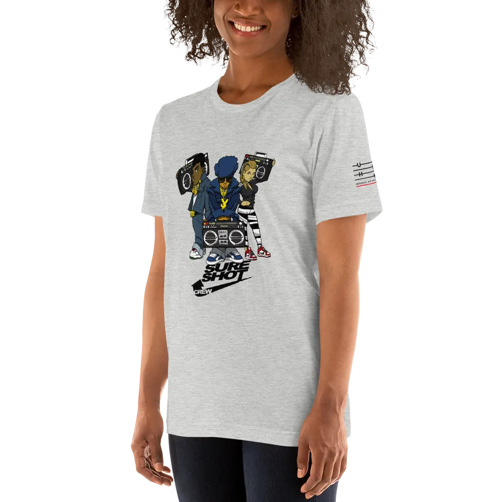 "Can't Live Without My Radio" (Light) Short-Sleeve Womens T-Shirt
