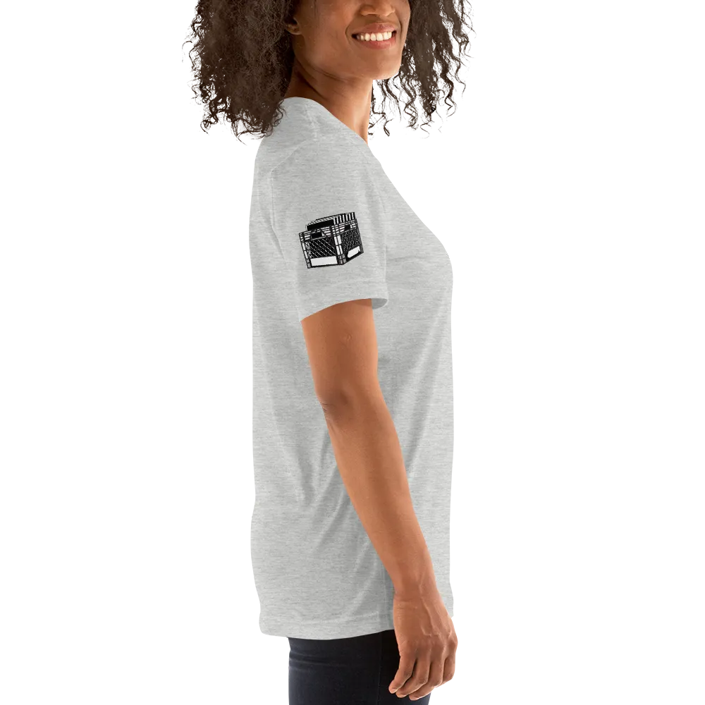 "Can't Live Without My Radio" (Light) Short-Sleeve Womens T-Shirt