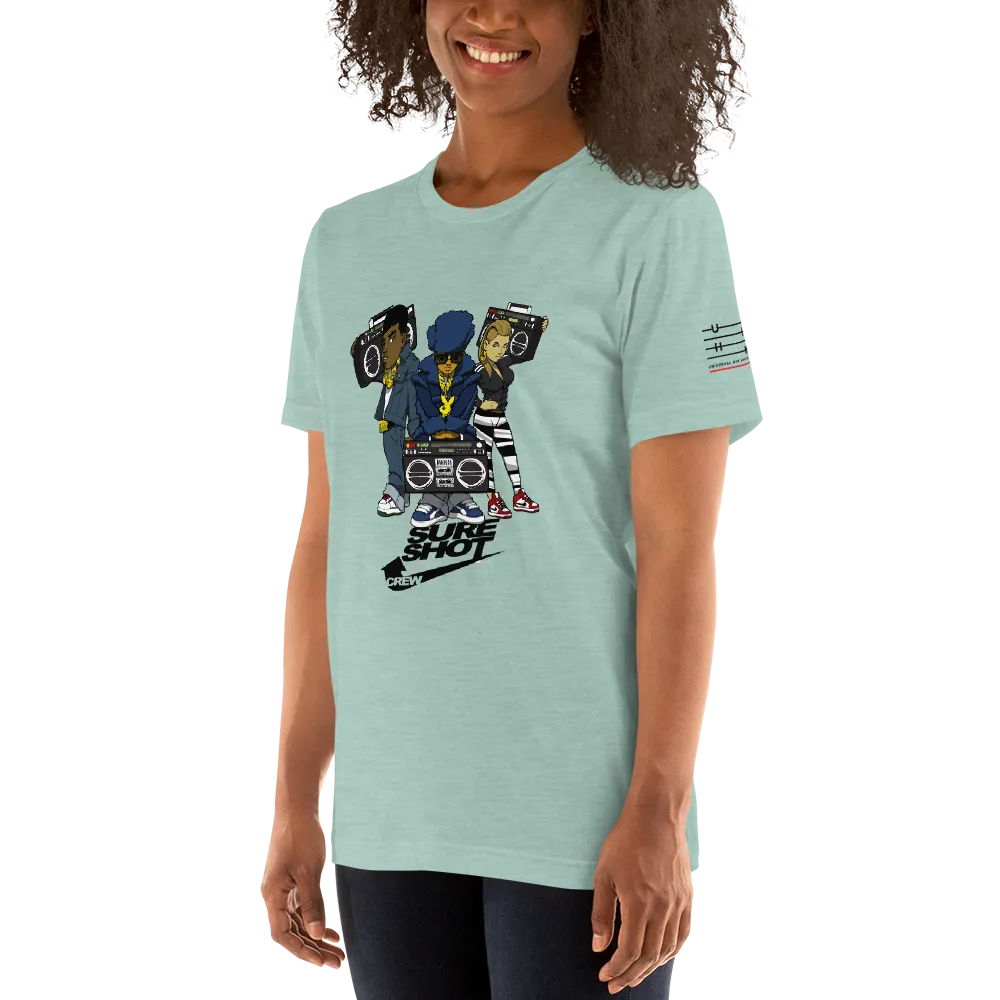 "Can't Live Without My Radio" (Light) Short-Sleeve Womens T-Shirt