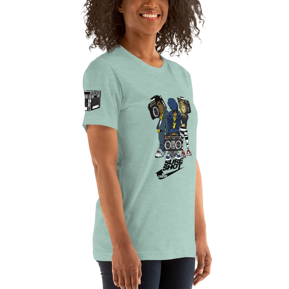 "Can't Live Without My Radio" (Light) Short-Sleeve Womens T-Shirt