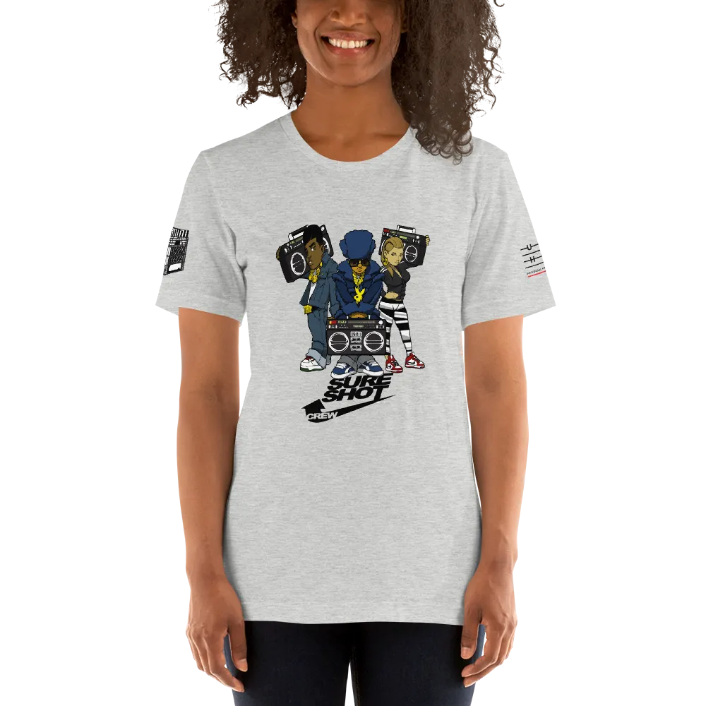 "Can't Live Without My Radio" (Light) Short-Sleeve Womens T-Shirt