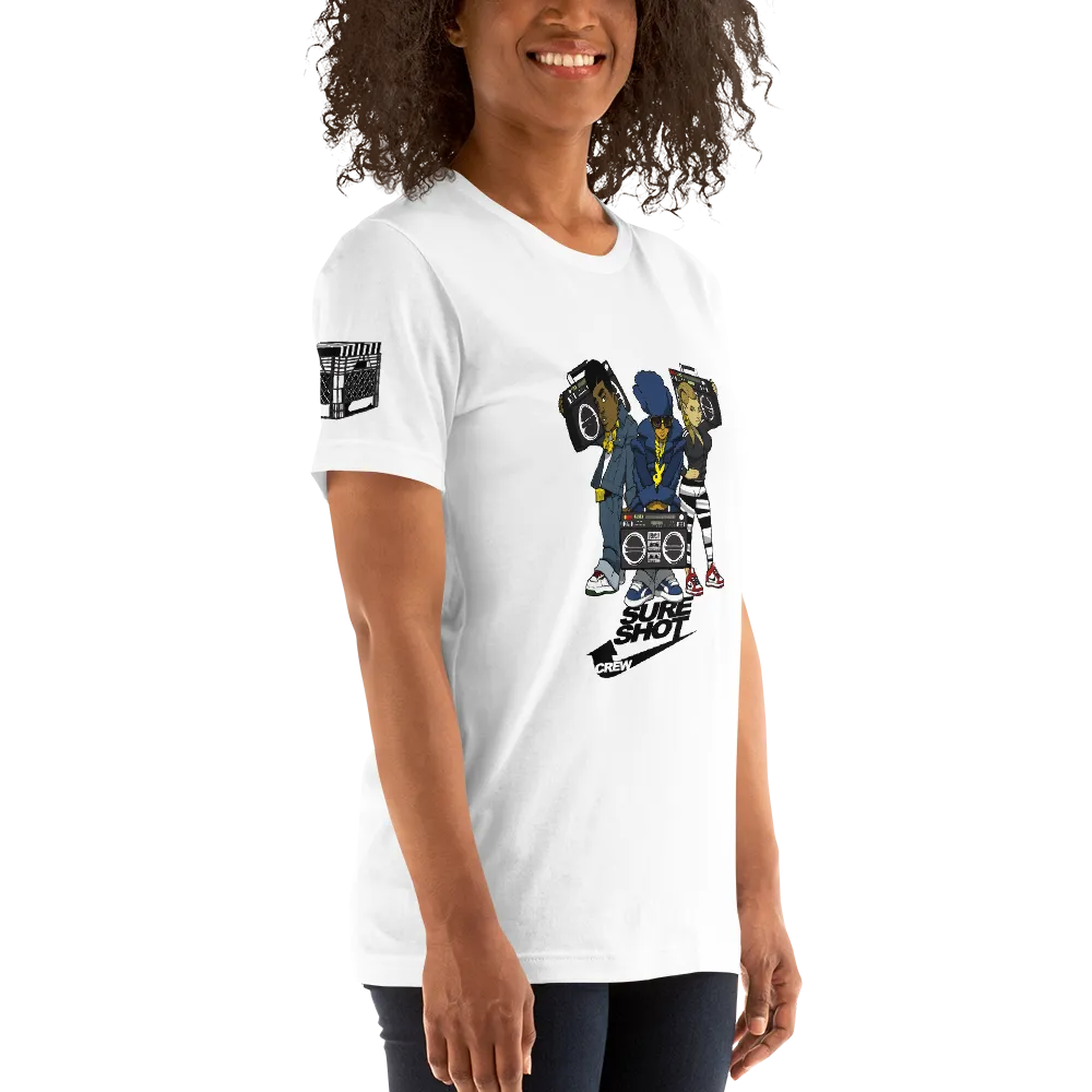 "Can't Live Without My Radio" (Light) Short-Sleeve Womens T-Shirt
