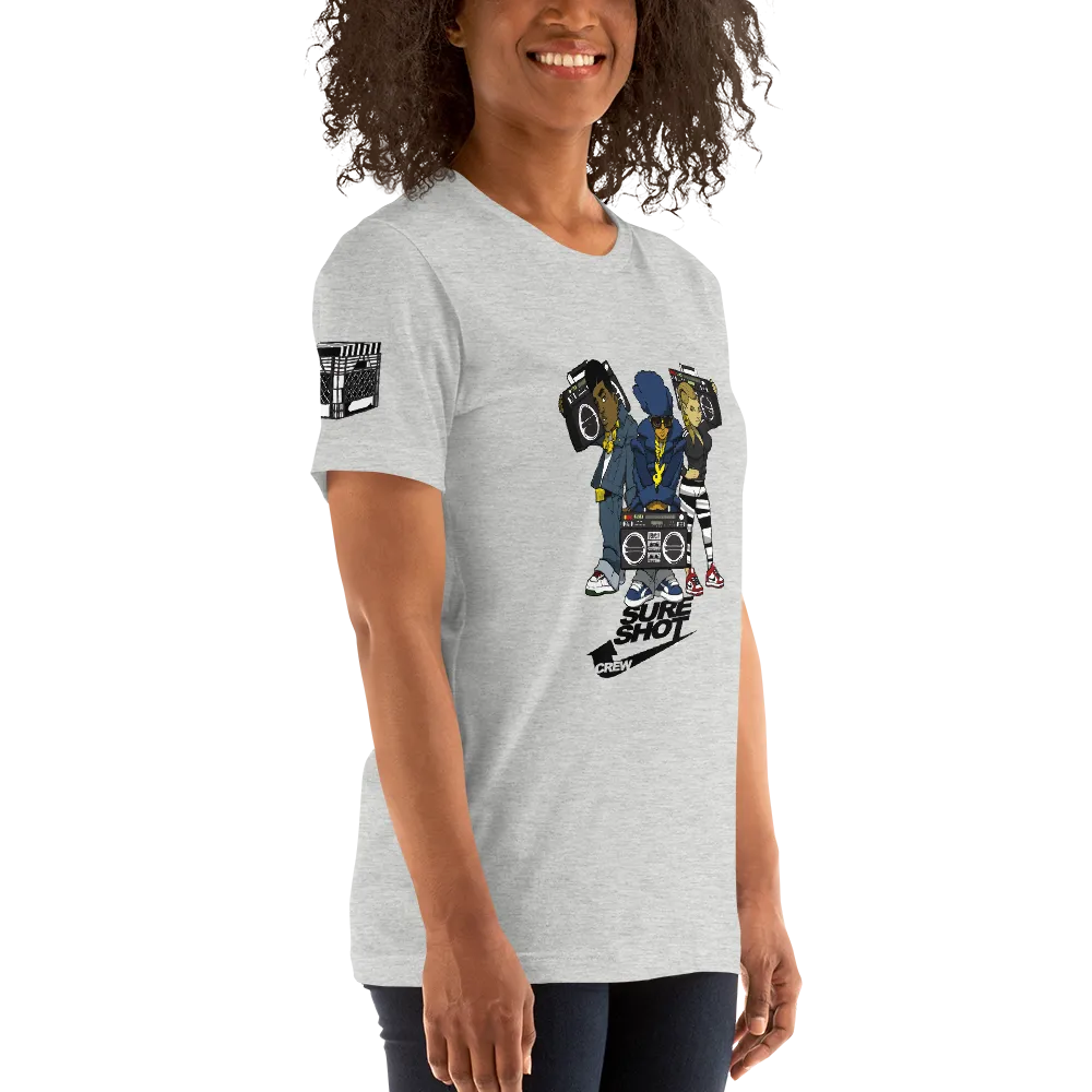 "Can't Live Without My Radio" (Light) Short-Sleeve Womens T-Shirt