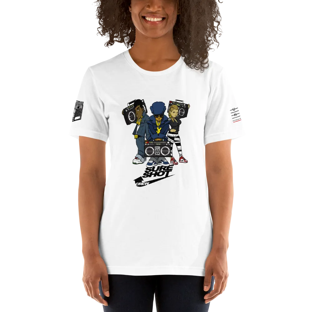 "Can't Live Without My Radio" (Light) Short-Sleeve Womens T-Shirt