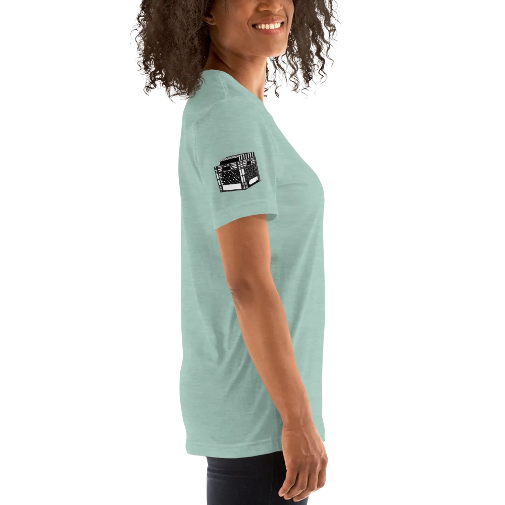 "Can't Live Without My Radio" (Light) Short-Sleeve Womens T-Shirt