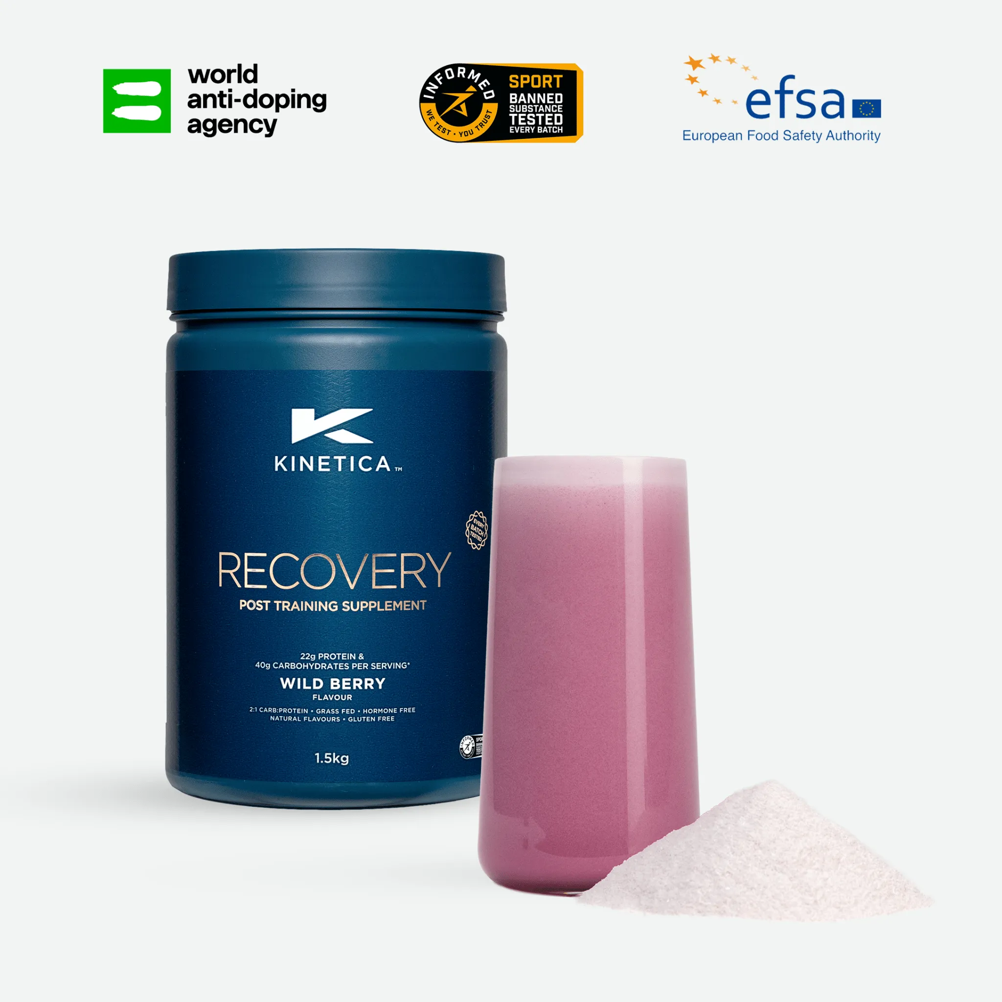 Recovery Wild Berry 1.5kg
