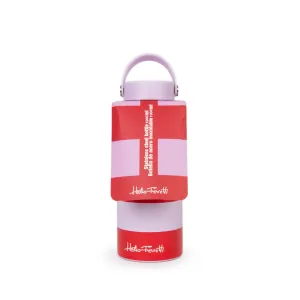 Red & Pink Water Bottle 1L