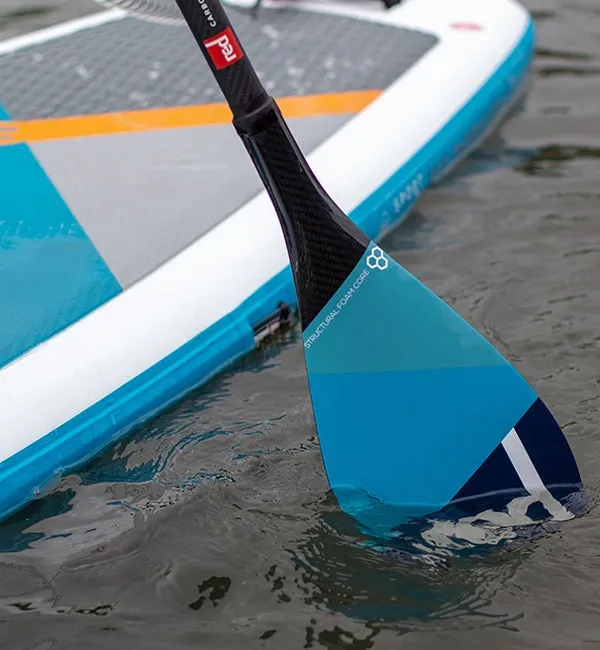 Red Carbon 3 Piece 100 Cam-Lock SUP Paddle
