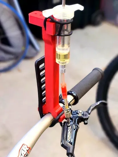 RedSide MTB BleedPro brake bleed syringe holder kit