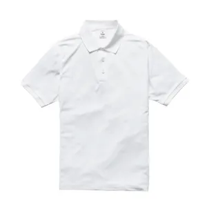 Reigning Champ Tech Pique Polo Shirt White