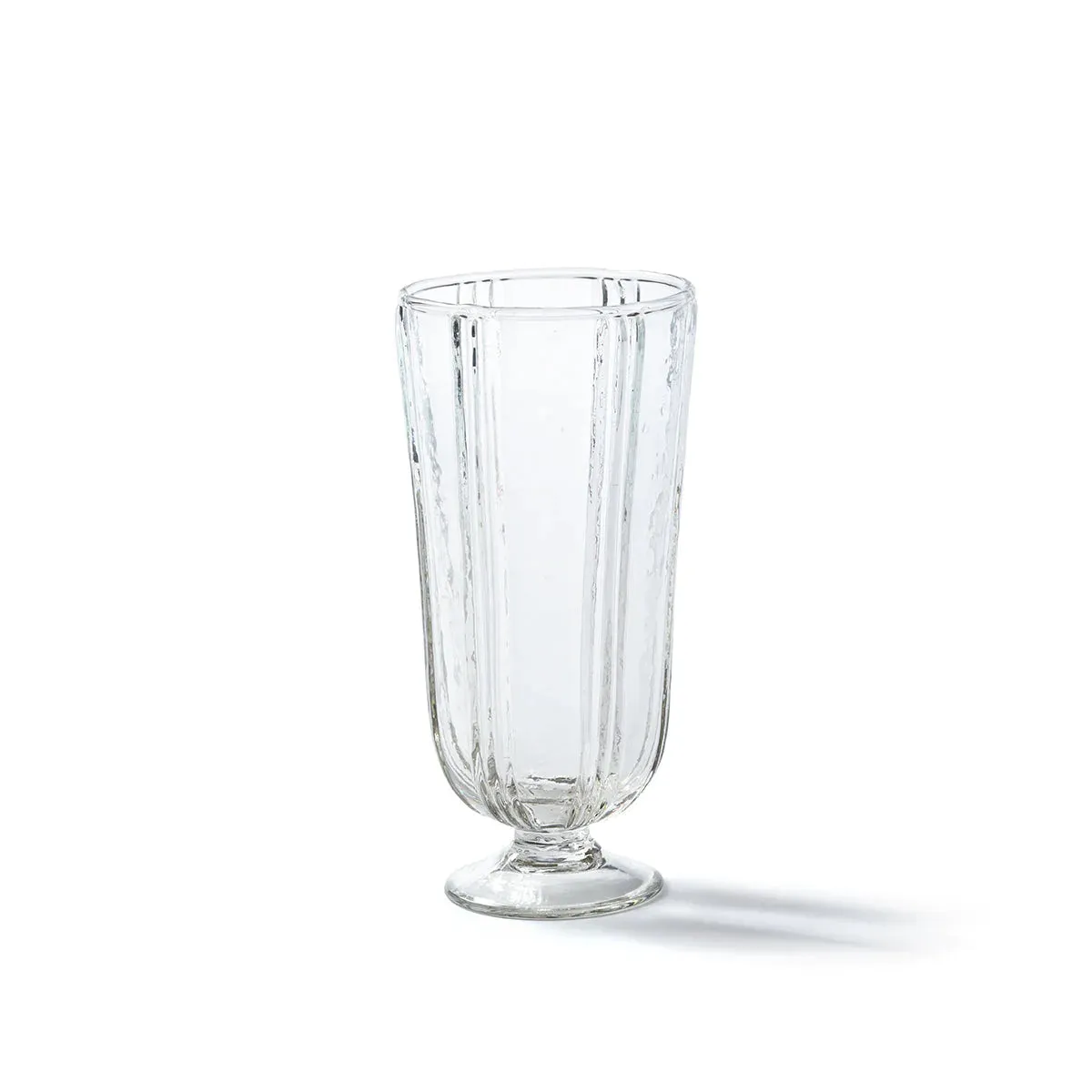Rippled Water Glass