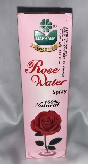 Rose water spray
