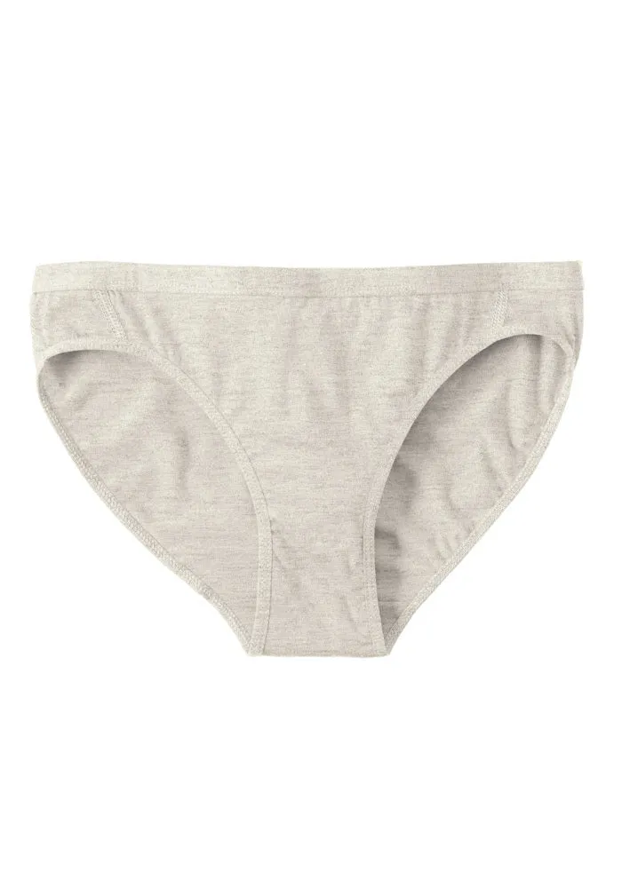 Roxie Bikini Underwear - Cream Heather