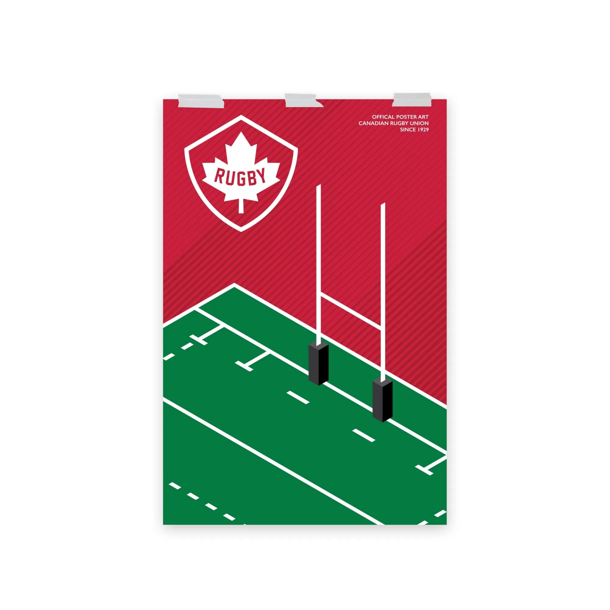 Rugby Canada Rugby Pitch Poster
