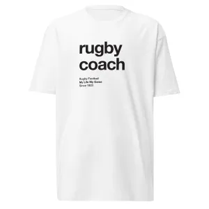 Rugby Coach Premium Position Tee
