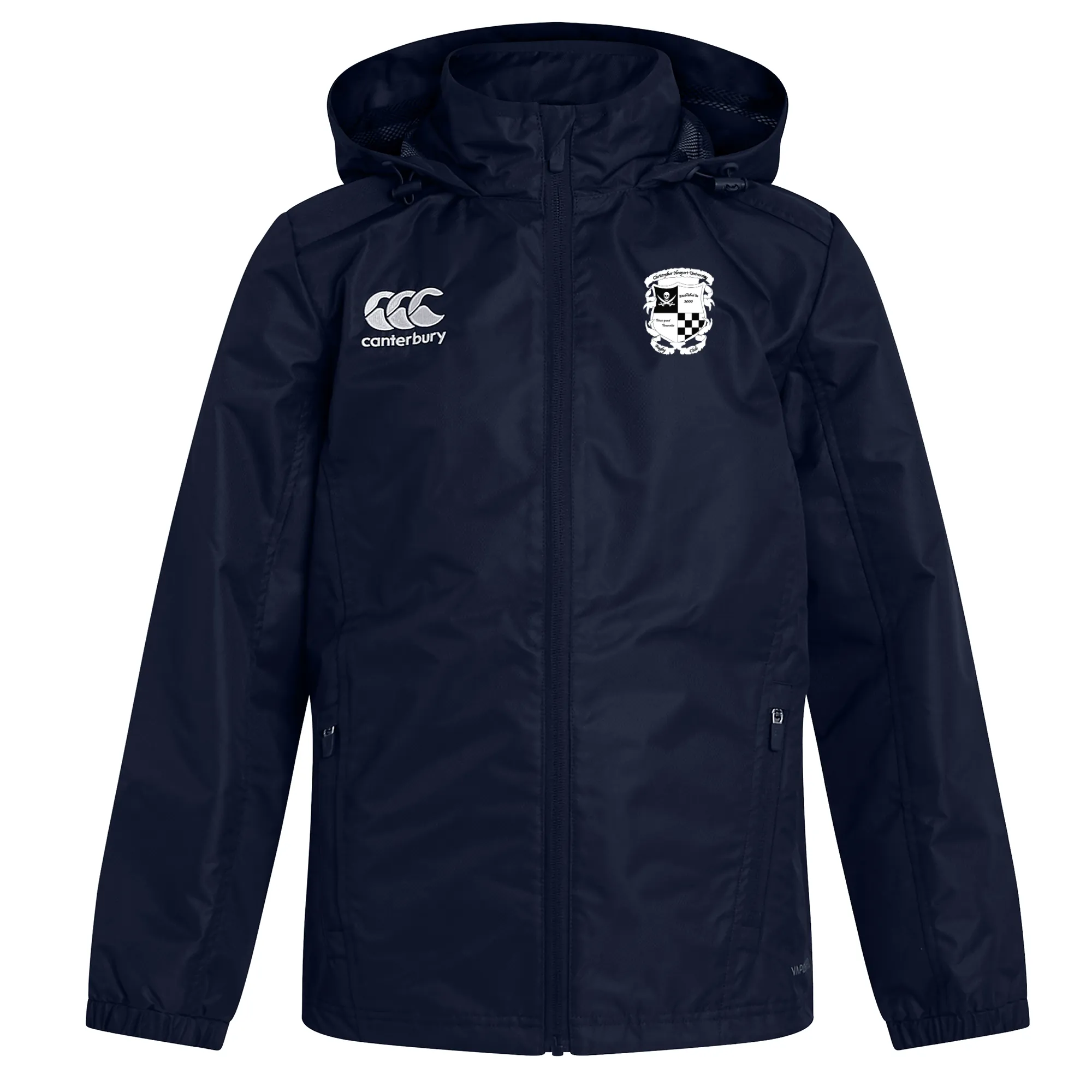 Rugby Football Club at Christopher Newport University Club Vaposhield Full Zip Rain Jacket by Canterbury