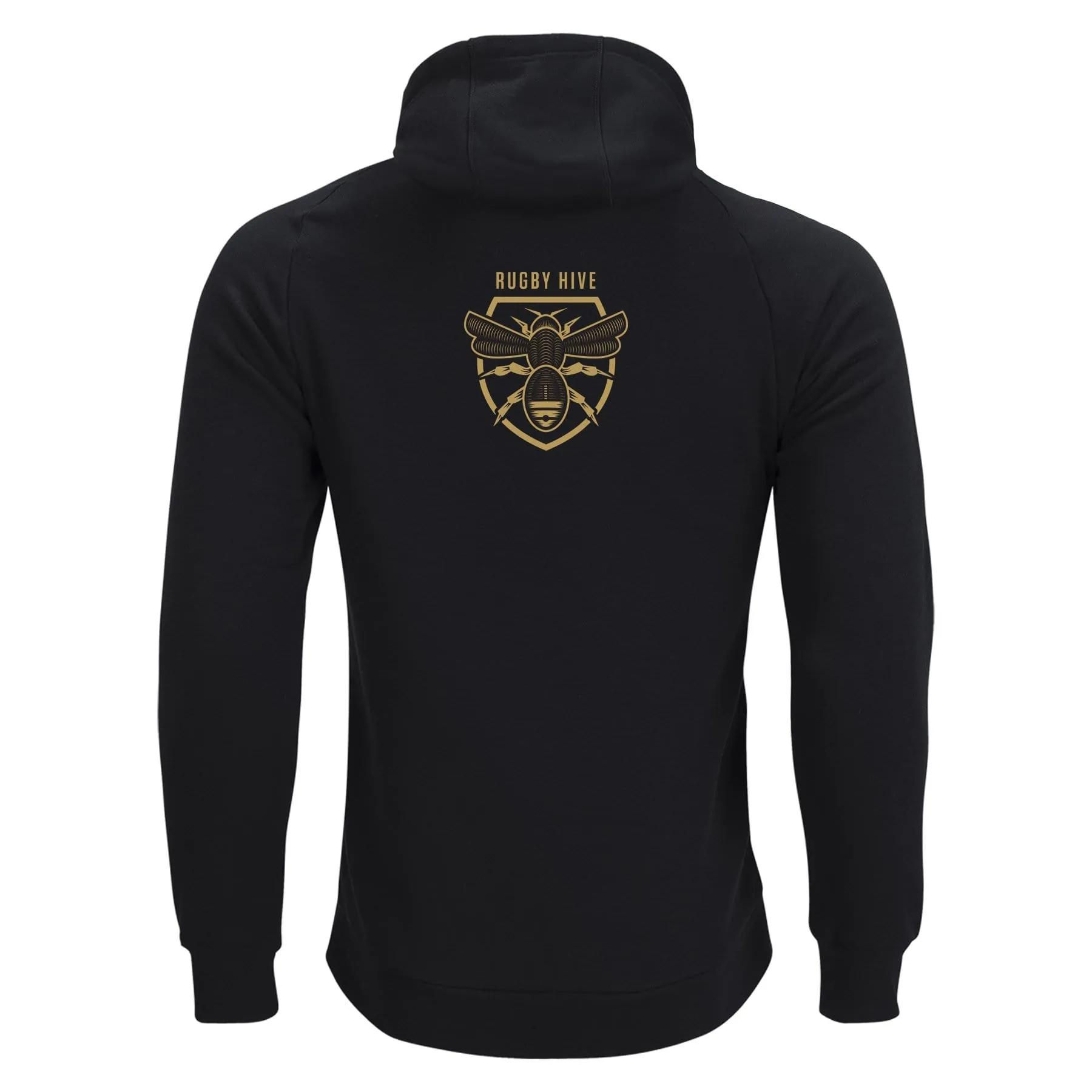 Rugby Hive Black Hardcore Hoodie