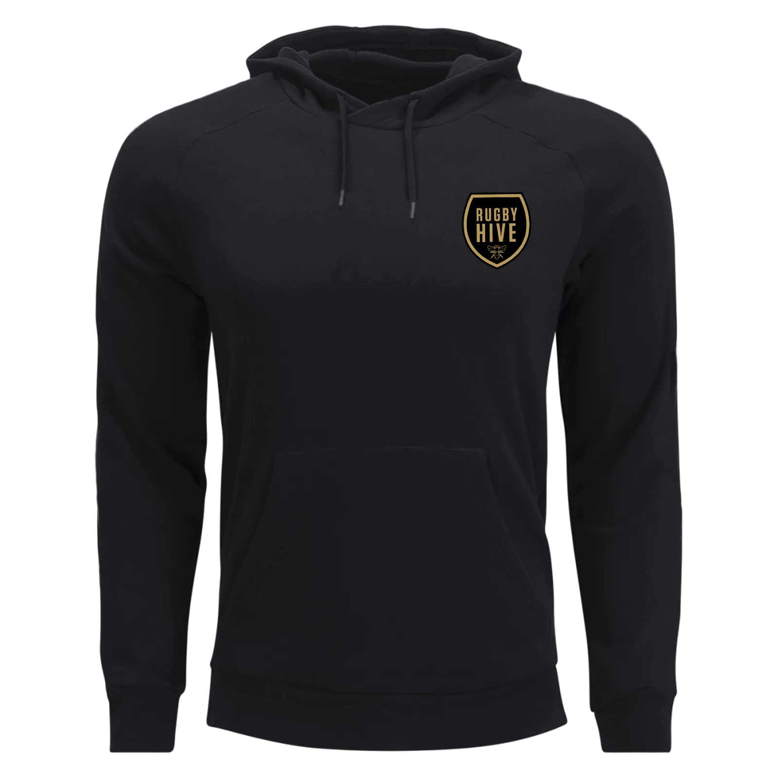 Rugby Hive Black Hardcore Hoodie