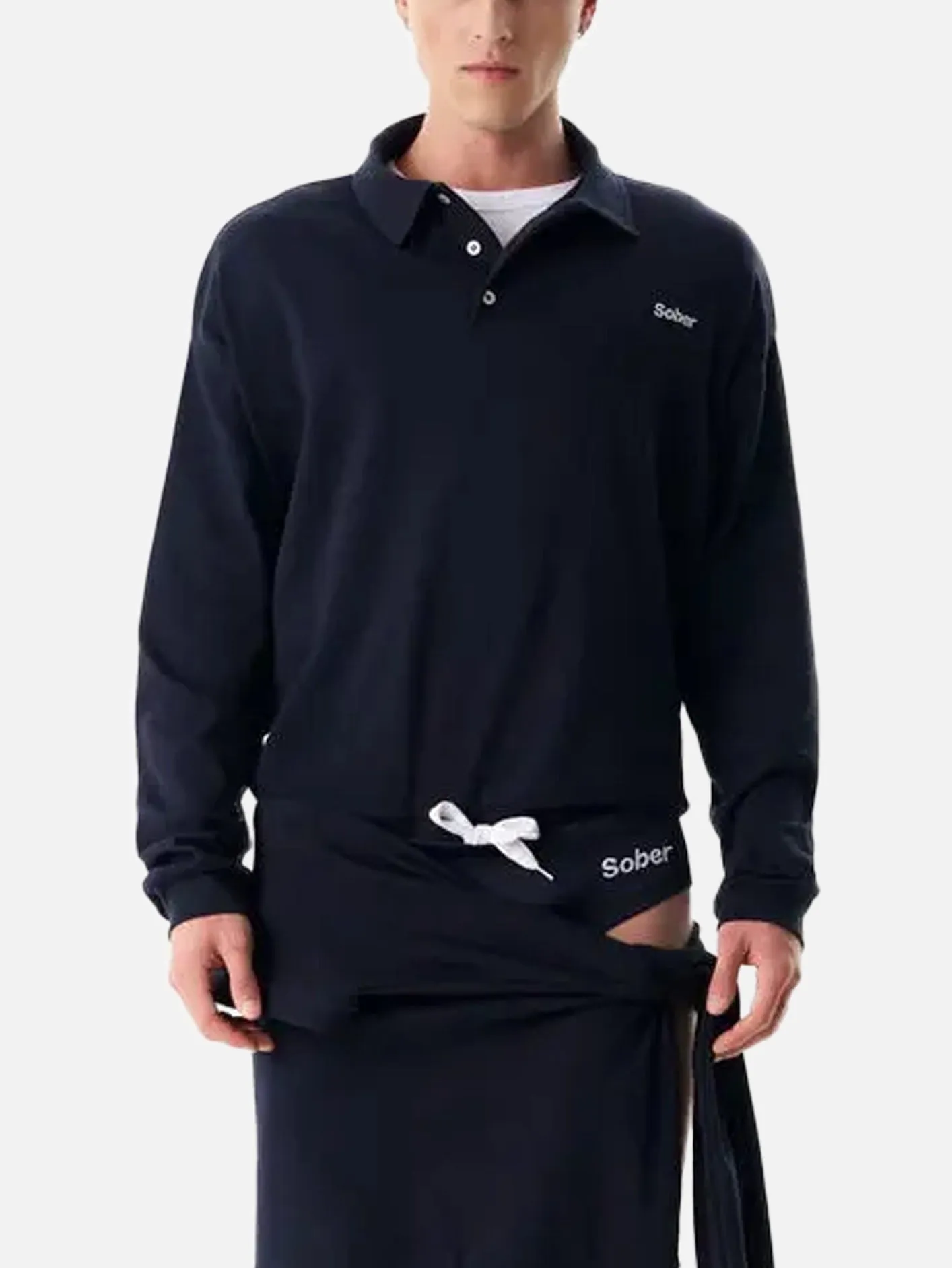 Rugby Homme Sweatshirt - Navy