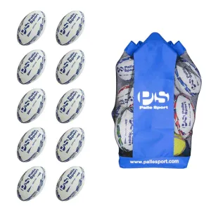 Rugby - Jupiter Match Ball - 10-Ball Bundle - Size 5 & 4