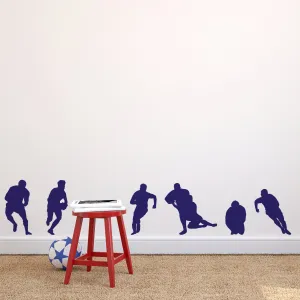 Rugby Player Wall Stickers