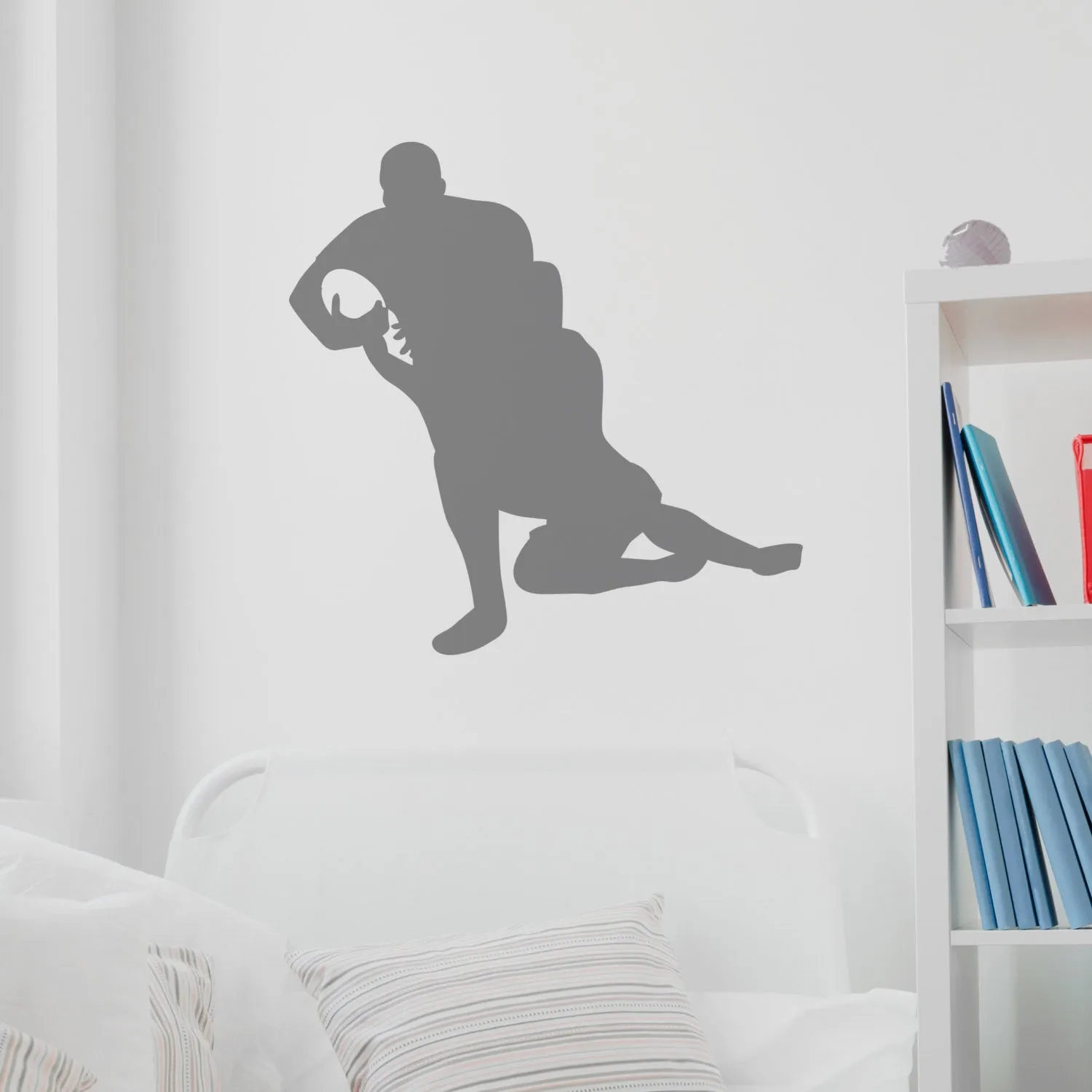 Rugby Silhouettes Player Wall sticker