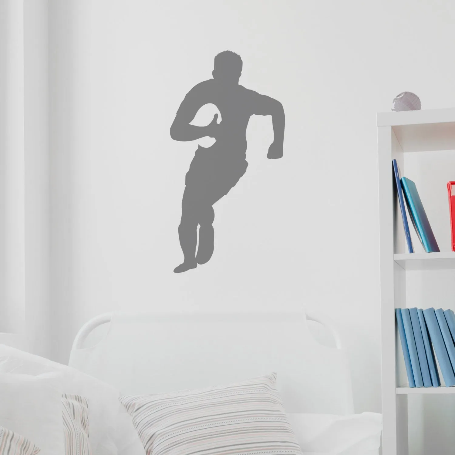Rugby Silhouettes Player Wall sticker